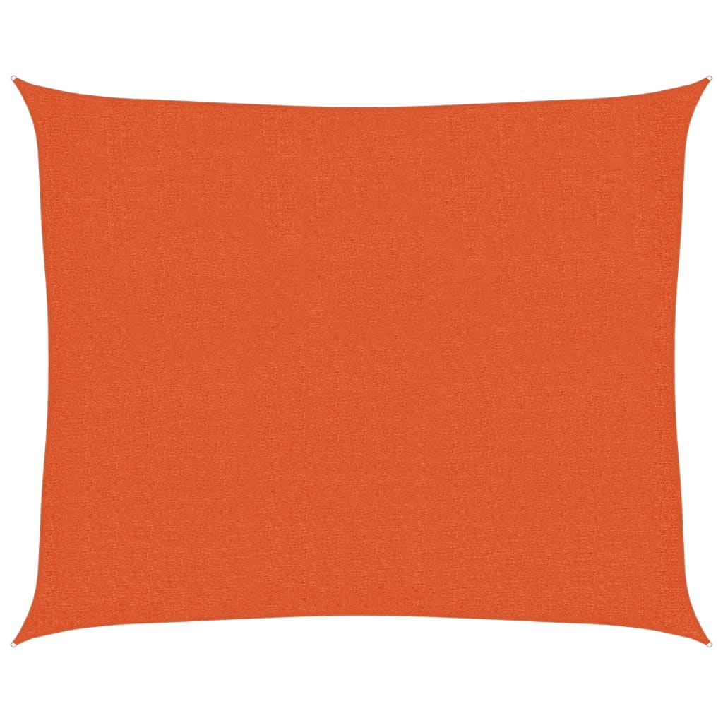 Vidaxl Zonnezeil 160 g m² 2.5x3 m HDPE Oranje