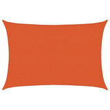Vidaxl Zonnezeil 160 g m² 2,5 x 3,5 M HDPE Oranje