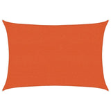 Vidaxl Zonnezeil 160 g m² 2.5x4 m HDPE Oranje