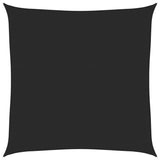 Vidaxl zonnezeil 160 g m² 5x5 m hdpe zwart