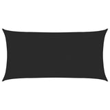 Vidaxl Zonnezeil 160 g m² 2x3.5 m HDPE Black