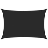 Vidaxl Zonnezeil 160 g m² 3.5x4.5 m HDPE Black