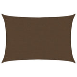 Vidaxl Zonnezeil 160 g m² 2,5x3,5 m HDPE Brown