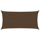 Vidaxl Zonnezeil 160 g m² 2,5x4,5 m HDPE Brown