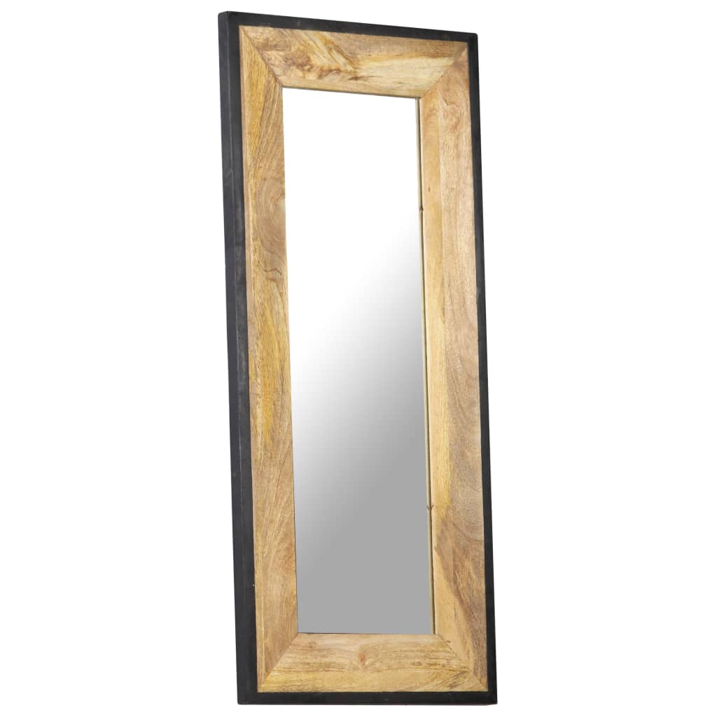 Vidaxl Mirror 110x50 cm trden mangov les