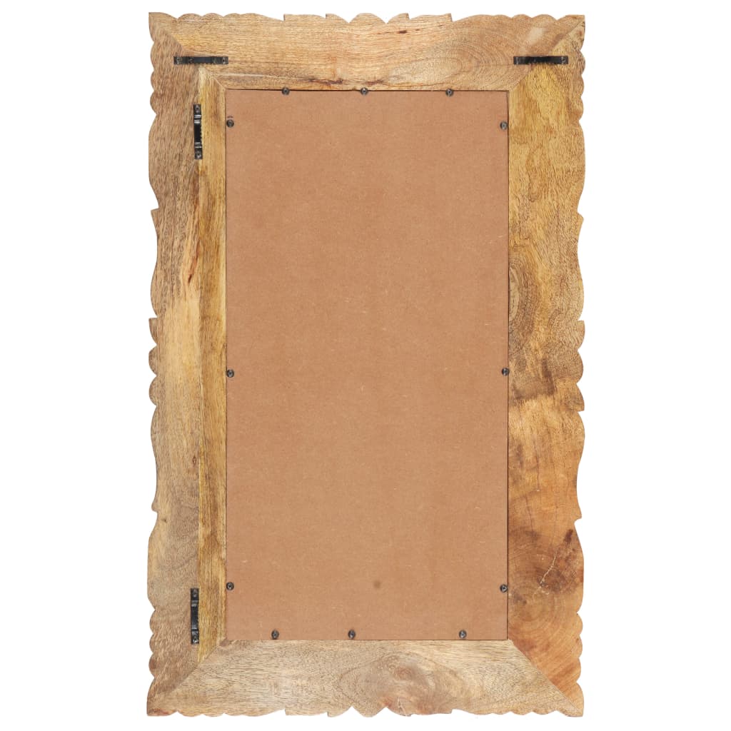 Vidaxl mirror 80x50 cm Solid mango wood