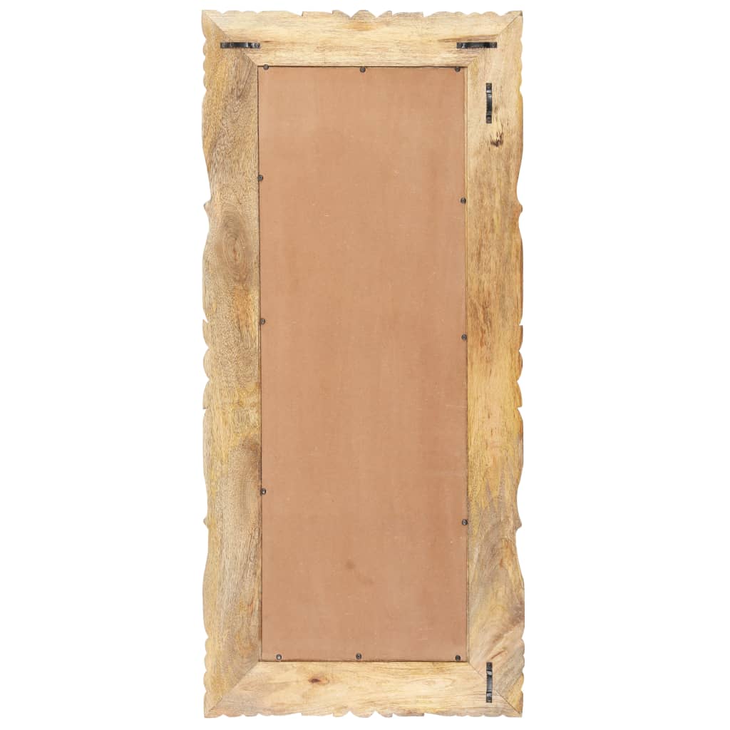Vidaxl Mirror 110x50 cm Solid mango wood