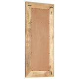 Vidaxl Mirror Hand -cut 110x50x2.5 cm Solid mangowood