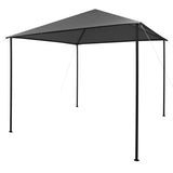 Vidaxl Arbor 180 g m² 3x3 m Anthracite prach a ocel