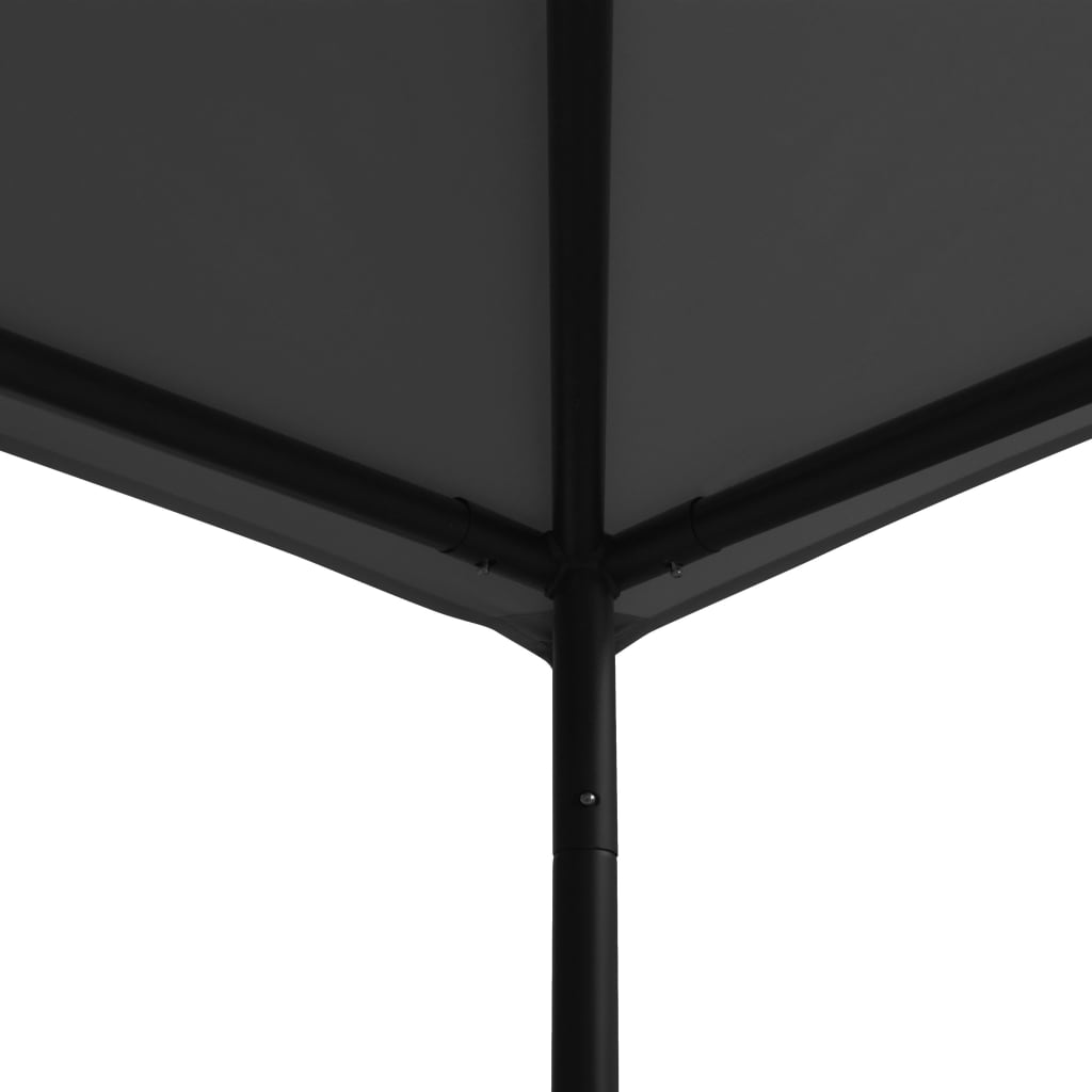 Vidaxl Arbor 180 g m² 3x3 m Anthracite prach a ocel
