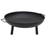 VidaXL Fire Pit 67.5x58x22.5 cm Steel