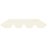 Slip de remplacement de Vidaxl pour le banc de swing 188 168x145 Crème 110 cm