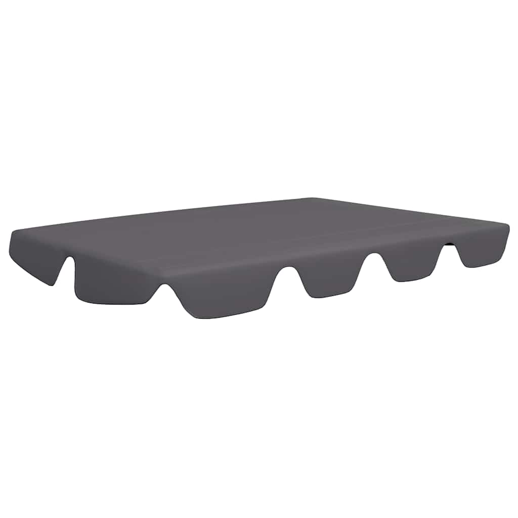 Vidaxl Slip de remplacement pour le banc de swing 188 168x145 110cm anthracite