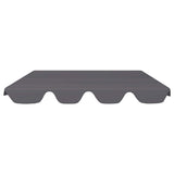 Vidaxl Slip de remplacement pour le banc de swing 188 168x145 110cm anthracite