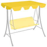 Vidaxl erstatningsslip for swing Bench 188 168x145 110 cm gul