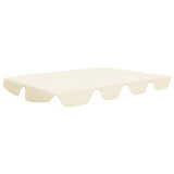 Vidaxl Slip de remplacement pour le banc de swing 150 130x105 70cm de couleur crème