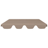 VidaXL replacement slip for swing bench 150 130x105 70 cm taupe