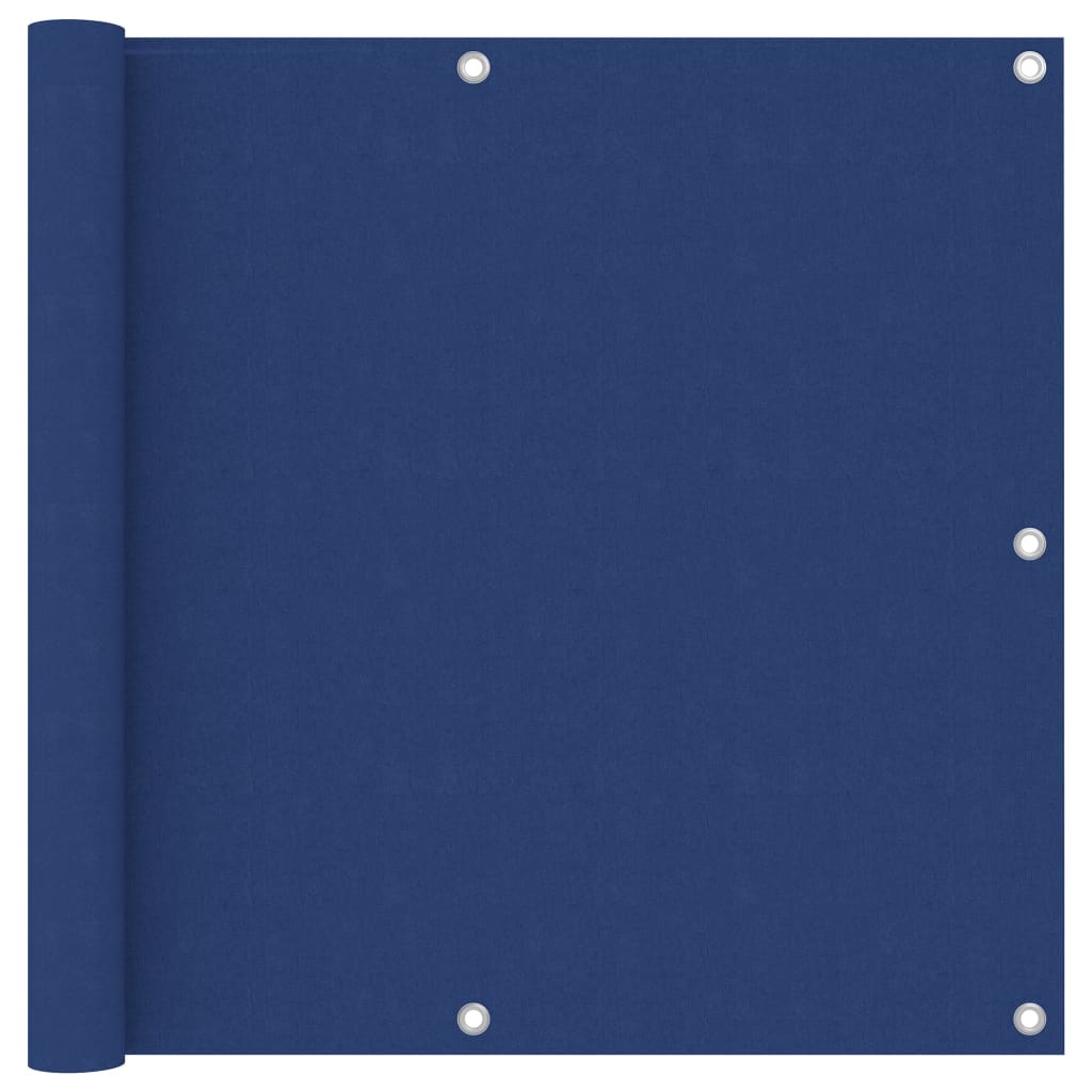 Vidaxl Balcony screen 90x500 cm Oxford fabric blue