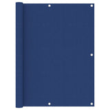 Vidaxl Balkon Bildschirm 120x500 cm Oxford Stoff blau