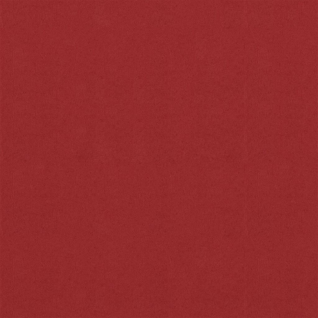 Vidaxl Balcony screen 120x500 cm Oxford fabric red