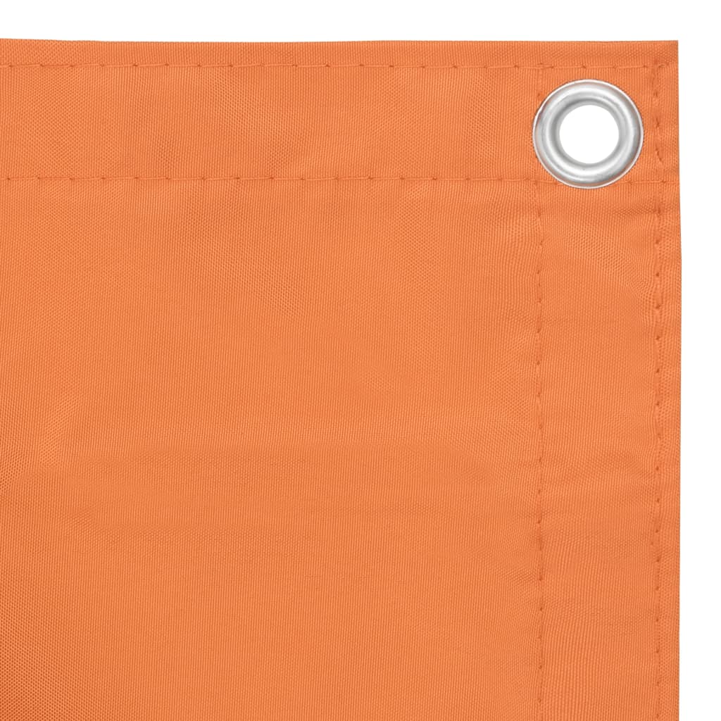 Vidaxl Balcony ekran 90x300 cm Oxford Matericle Orange