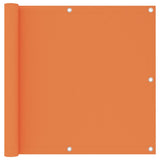 Vidaxl Balcony screen 90x400 cm Oxford fabric orange