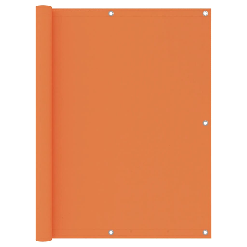 Écran de balcon Vidaxl 120x300 cm Oxford Fabric Orange