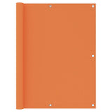 Vidaxl Balkon Bildschirm 120x400 cm Oxford Fabric Orange