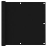 Vidaxl Balcony screen 90x300 cm Oxford fabric black
