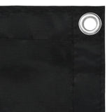Vidaxl balkonskærm 90x400 cm Oxford stof sort