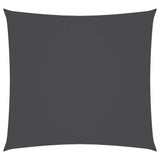 Vidaxl sunshade square 4x4 m oxford fabric anthracite -colored