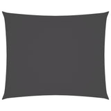 Vidaxl Sunshade Rectangular 2x3 M Oxford Fabric Anthracite -farvet