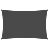 Vidaxl Sunshade Rectangular 2x5 M Oxford Fabric Anthracite -farvet
