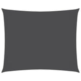 Vidaxl Sunshade rektangulær 2,5x3,5 m Oxford stof Anthracite -farvet