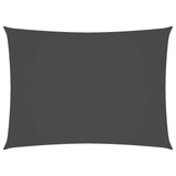 Vidaxl Sunshade Rectangular 2,5x4,5 M Oxford Fabric Anthracite -färgad
