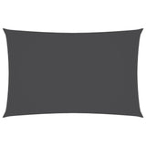 Vidaxl Sunshade Rectangular 2.5x5 M Oxford Fabric Anthracite -colored