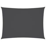 Vidaxl Sunshade Rectangular 3x4.5 M Oxford Fabric Anthracite -colored