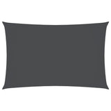 Vidaxl Sunshade Rectangular 3.5x5 M Oxford Fabric Anthracite -colored
