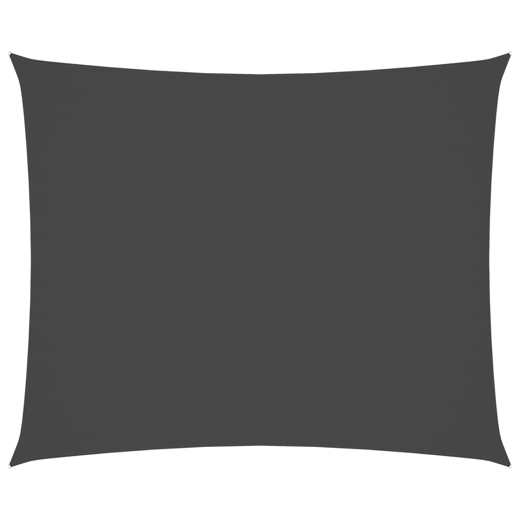 Vidaxl Sinhade pravokotni 6x7 M Oxford tkanina antracit -barvna