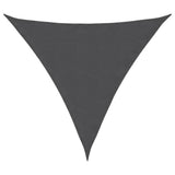 Vidaxl Sunshade Triangular 4x4x4 M Oxford Fabric Anthracite -farvet