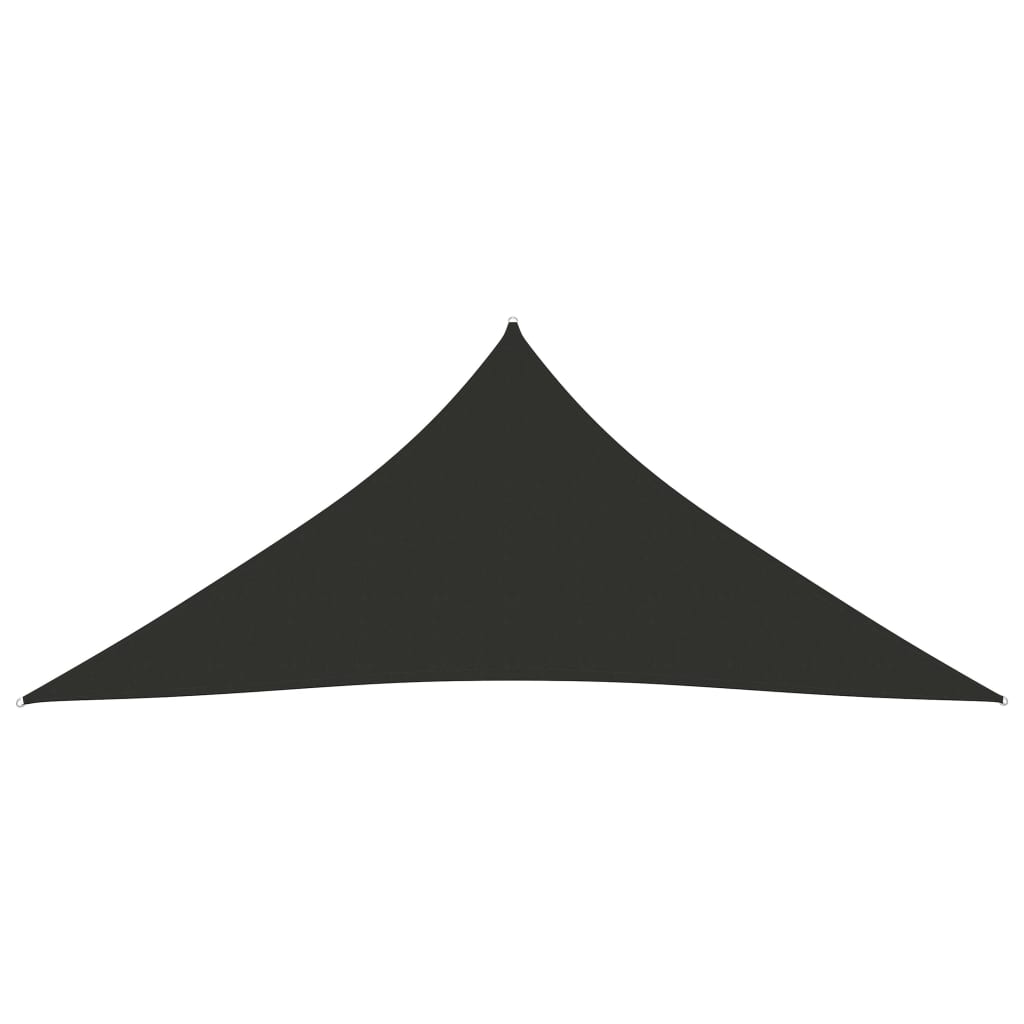 Vidaxl Sunshade Triangular 4x5x5 M Oxford Fabric Anthracite -farvet