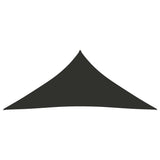 Vidaxl Sunshade Triangular 4x5x5 M Oxford Fabric Anthracite -farvet