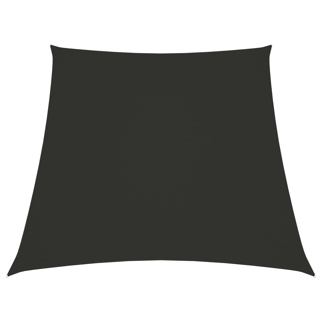 Vidaxl trapezium sun sail 3.5x4 m oxford fabric anthracite