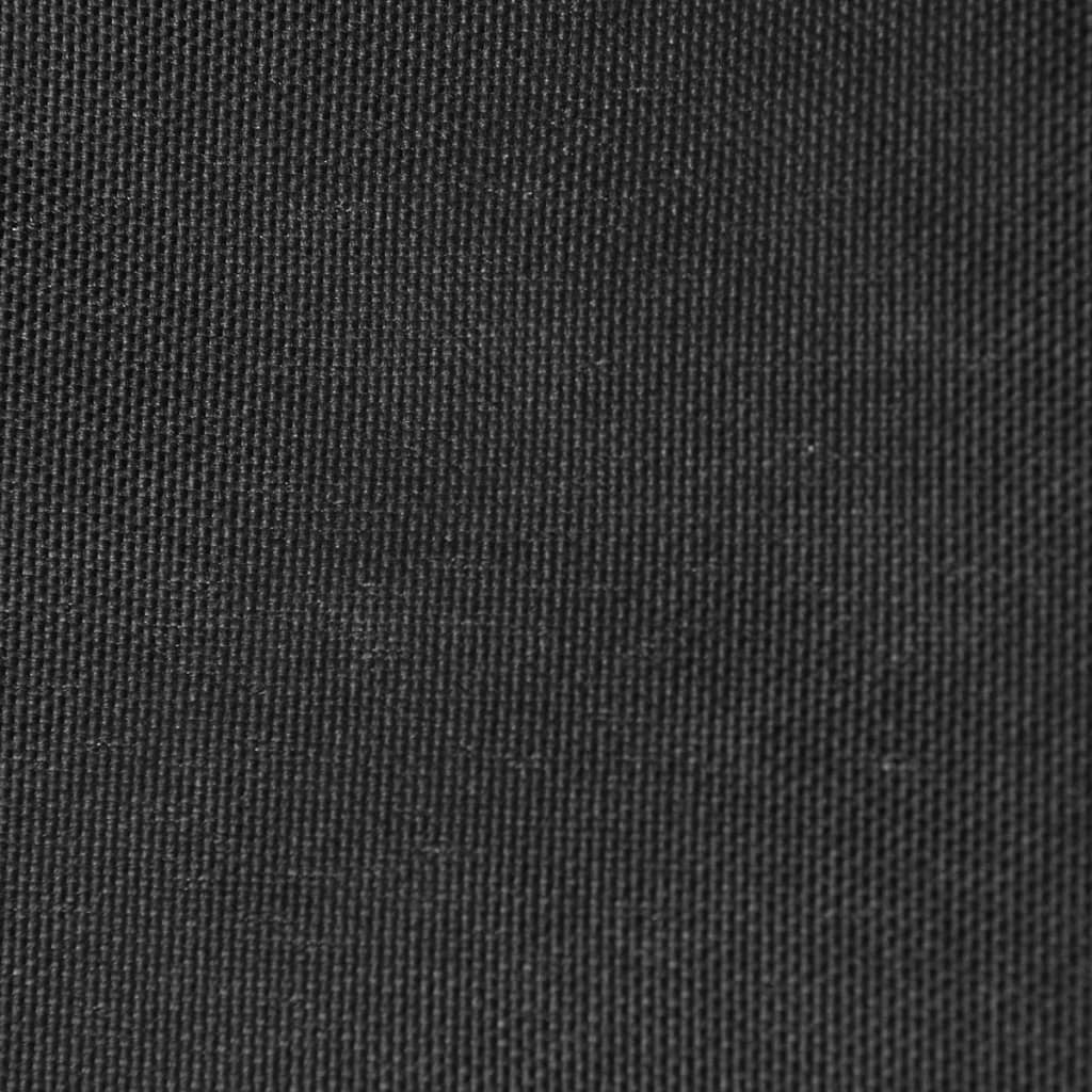Vidaxl trapezium sun sail 3.5x4 m oxford fabric anthracite