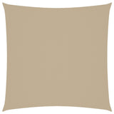 Vidaxl markise firkant 4x4 m oxford stof beige