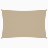 Vidaxl Sunshade Rectangular 2x4.5 M Oxford fabric beige