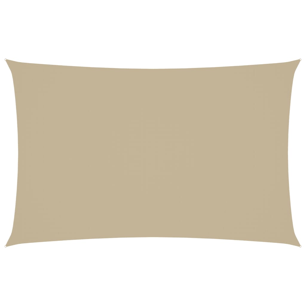 Vidaxl Sunshade rektangulær 2x5 m Oxford stof beige