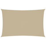 Vidaxl Sunshade rektangulær 2x5 m Oxford stof beige