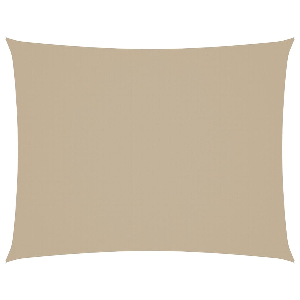 Vidaxl Sun Shade Rectangular 3x4 M in tessuto Oxford beige