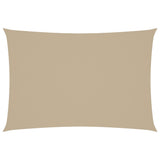 Vidaxl Sunshade Rectangular 3x5 M Oxford Fabric Beige